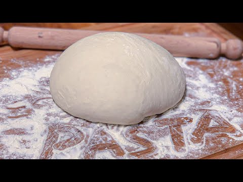 Видео рецепт Тесто для пиццы без дрожжей